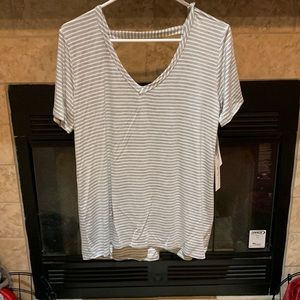 NWTS Nine Britton Cut Out Back Top